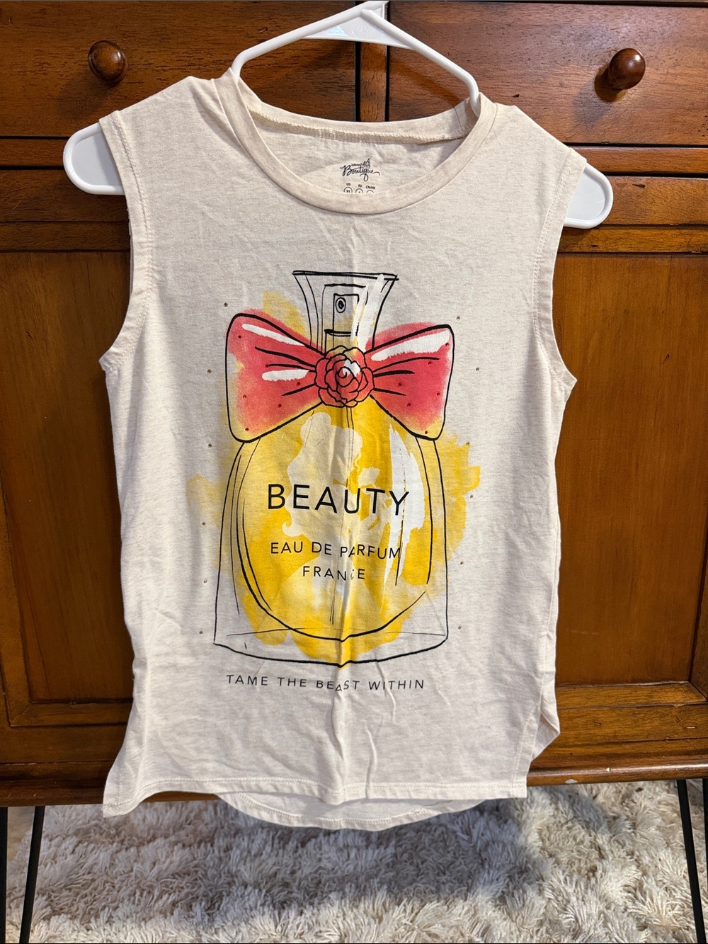 Disney Beauty and the Beast tank top